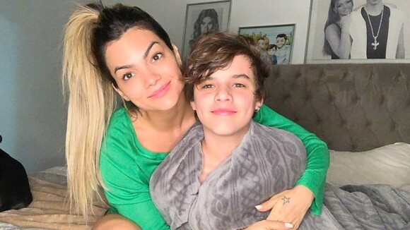 Filho de Kelly Key, Jaime ganha elogio em foto com irmã, Suzanna Freitas: 'Gato'