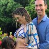 Ticiane Pinheiro deu à luz Manuella, sua segunda filha e a primeira do casamento com Cesar Tralli, com quem se relaciona há cinco anos