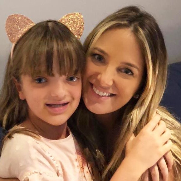 Ticiane Pinheiro chegou a filmar a filha, Rafaella Justus, conversando com sua barriga de grávida