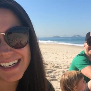 Thais Fersoza e Michel Teló estão no Rio de Janeiro para as gravações do 'The Voice Brasil'