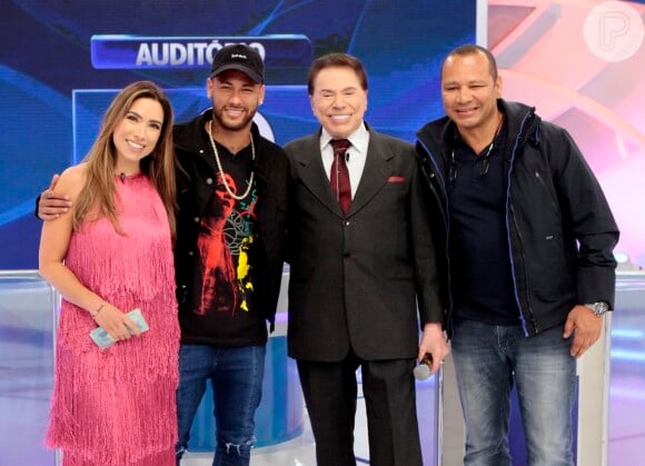 Patricia Abravanel participou do 'Jogo das 3 Pistas' com Neymar Jr.