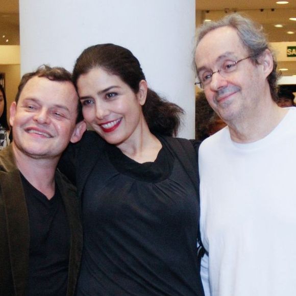 Letícia Sabatella e Daniel Dantas prestigiaram Matheus Nachtergaele em pré-estreia do filme 'A Serpente' nesta quarta-feira, 24 de julho de 2019