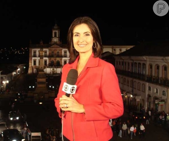 Em 2006, durante uma cobertura diretamente de Ouro Preto, em Minas Gerais, Fátima Bernardes estava com os cabelos lisos e escuros na altura dos ombros