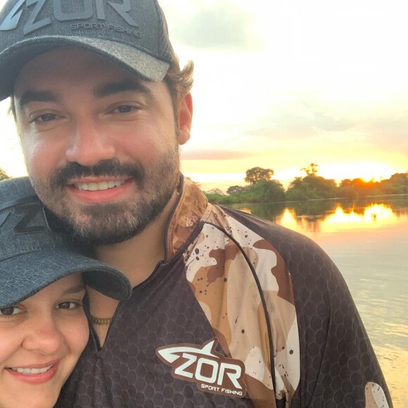 Maiara e Fernando Zor continuam juntos de acordo com assessoria, nesta segunda-feira, dia 29 de julho de 2019