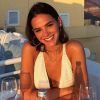 Bruna Marquezine aproveitou pôr-do-sol em Santorini, na Grécia, pós aniversário de 23 anos, em 6 de agosto de 2018