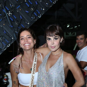 Maria Joana e Robertha Portella curtiram o Baile da Favorita no Rio de Janeiro neste sábado, 10 de agosto de 2019