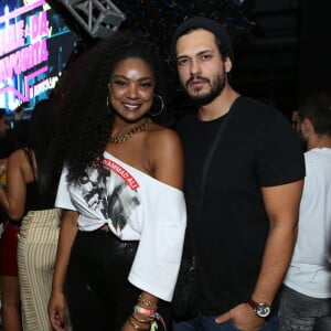 Cris Vianna e Rafael Vianna curtiram o Baile da Favorita no Rio de Janeiro neste sábado, 10 de agosto de 2019