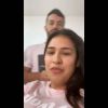 Simone mostra cabelo cacheado em vídeo nesta segunda-feira, dia 12 de agosto de 2019