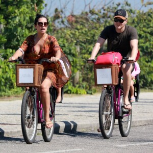 Thais Fersoza e Michel Teló mudaram de planos por conta do vento forte