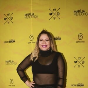 Marilia Mendonça mantém sua rotina de shows na gravidez