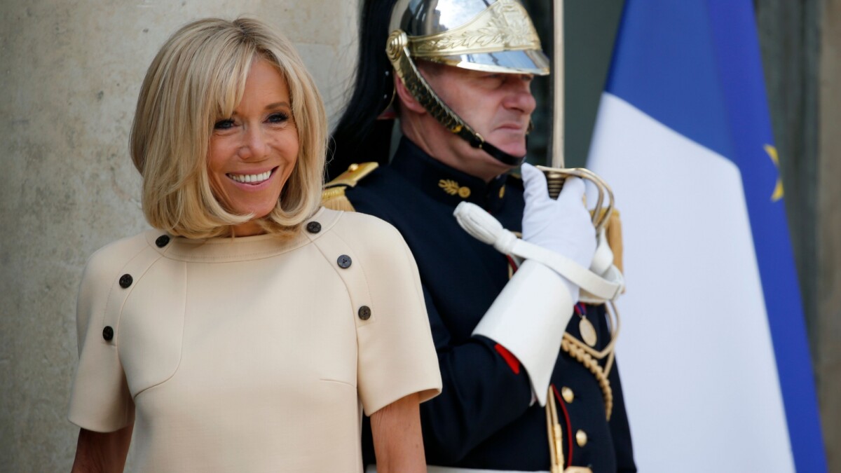 Brigitte Macron, em português, agradece apoio do Brasil após polêmica. Vídeo!  - Purepeople