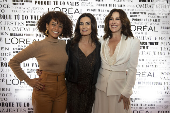 Taís Araujo, Fátima Bernardes e Claudia Raia apostam em trendes em evento de beleza nesta quinta-feira, dia 29 de agosto de 2019