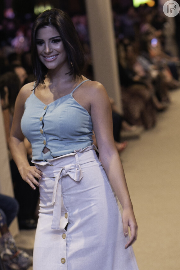 Miss Brasil 2019, Júlia Horta desfilou na 12ª edição do Proação Fashion Day em São Paulo