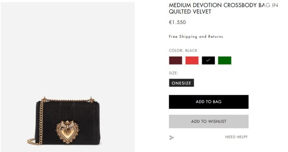 A bolsa escolhida por Sabrina Sato custa o equivalente a R$ 7080 no site oficial da marca