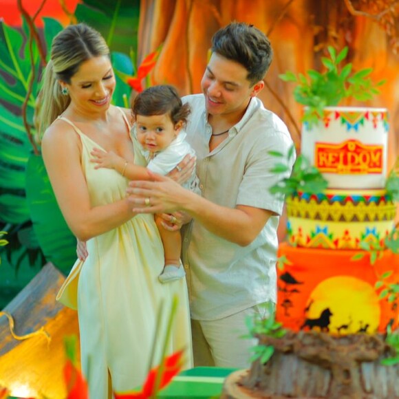 Wesley Safadão e Thyane Dantas fazem festa de luxo na comemoração do 1 ano do filho caçula, Dom, neste domingo, 22 de setembro de 2019