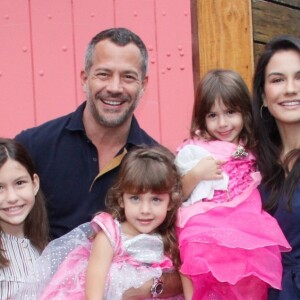 Semelhança entre Malvino Salvador e a filha mais velha chamou atenção dos internautas