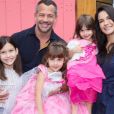 Malvino Salvador comemorou o aniversário das filhas  Ayra e Kyara neste domingo, 23 de setembro de 2019 