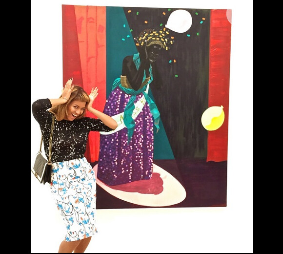 Beyoncé visita galeria de arte em Londres, na Inglaterra