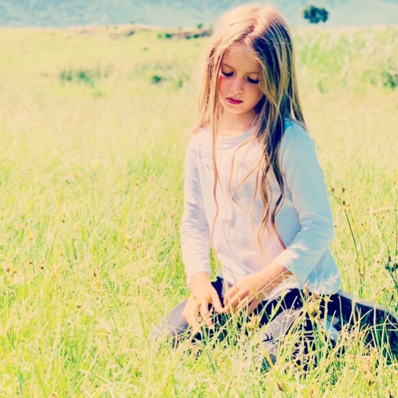 Eva, filha de Angélica e Luciano Huck, completou 7 anos