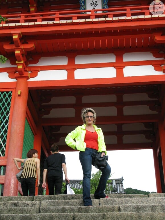 Ana Maria Braga visitou o Japão em 2011