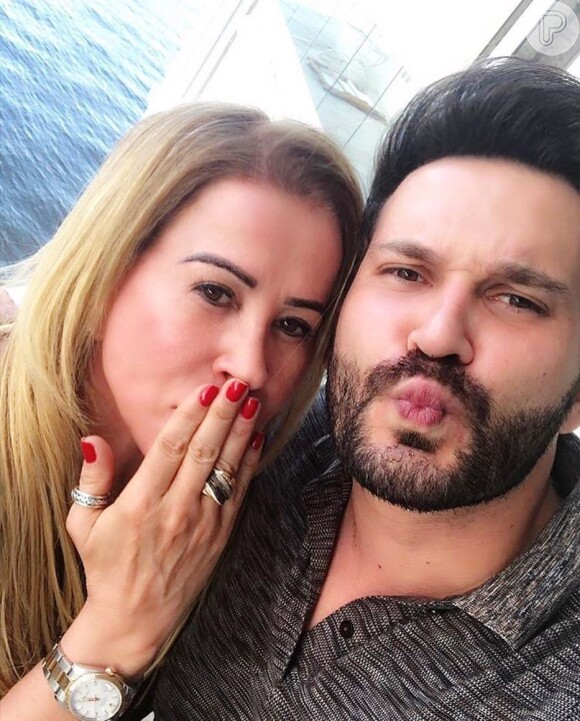 Zilu Godoi planeja oficializar casamento com o namorado, Marco Antonio Ruggiero