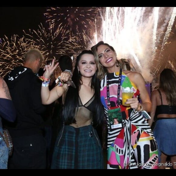 Dupla de Maiara, Maraisa repete look usado no Rock in Rio em foto nesta segunda-feira, dia 07 de outubro de 2019