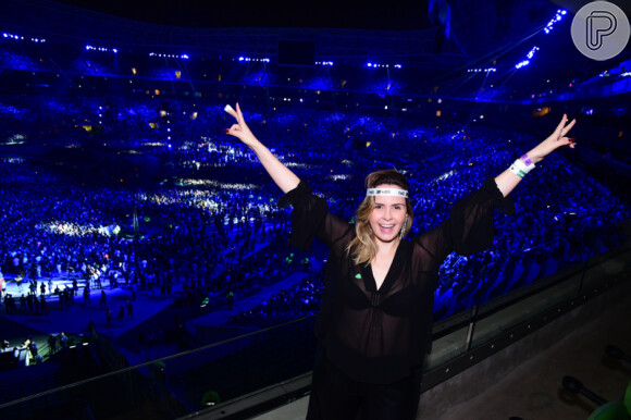 Famosos curtem área VIP de show de Sandy e Júnior no Allianz Parque, em São Paulo, neste sábado, 12 de outubro de 2019