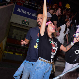 Famosos curtem área VIP de show de Sandy e Júnior no Allianz Parque, em São Paulo, neste sábado, 12 de outubro de 2019