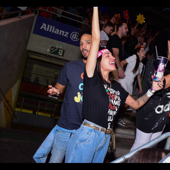 Famosos curtem área VIP de show de Sandy e Júnior no Allianz Parque, em São Paulo, neste sábado, 12 de outubro de 2019