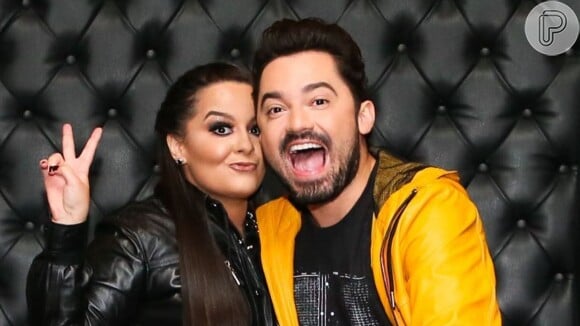 Maiara e Fernando Zor fazem brincadeira com fãs por foto de pedido de casamento nesta quarta-feira, dia 16 de outubro de 2019