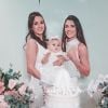 Noiva de Luan Santana, Jade Magalhães é madrinha de filha de amiga após cerimônia nesta terça-feira, dia 22 de outubro de 2019