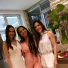 Noiva de Luan Santana, Jade Magalhães posa com amigas nesta terça-feira, dia 22 de outubro de 2019