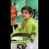 Filho de caçula de Cristiano Araújo mostrou novo corte de cabelo em vídeo nesta quinta-feira, 31 de outubro de 2019