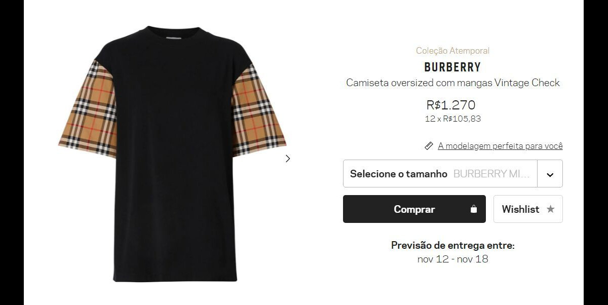 burberry 07 usada