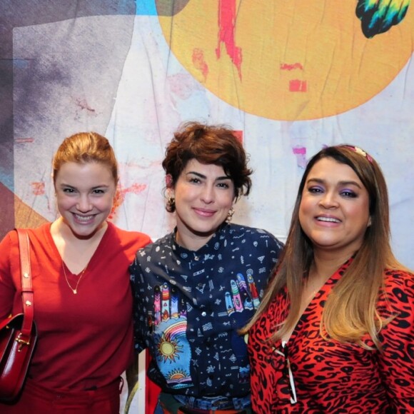Preta Gil recebeu Alice Wegmann e Fernanda Paes Leme em aniversário da neta
