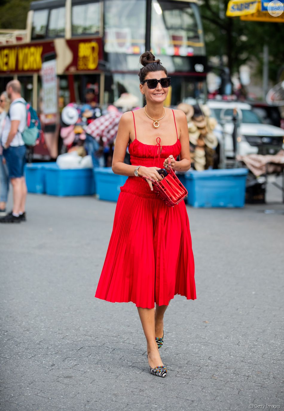 vestido vermelho para final de ano