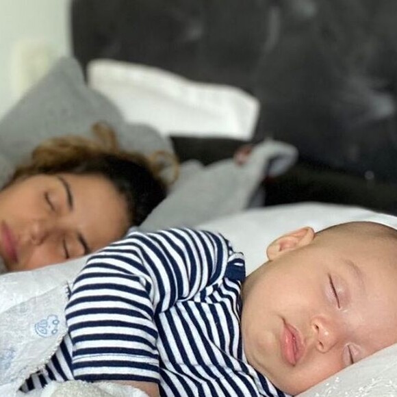 Camilla Camargo opina sobre personalidade do filho: 'Vejo que ele é calmo e alegre'