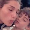 Sasha Meneghel compartilhou vídeo ganhando beijos do irmão mais velho, Davi, que completa 6 anos nesta quinta-feira, 5 de dezembro de 2019