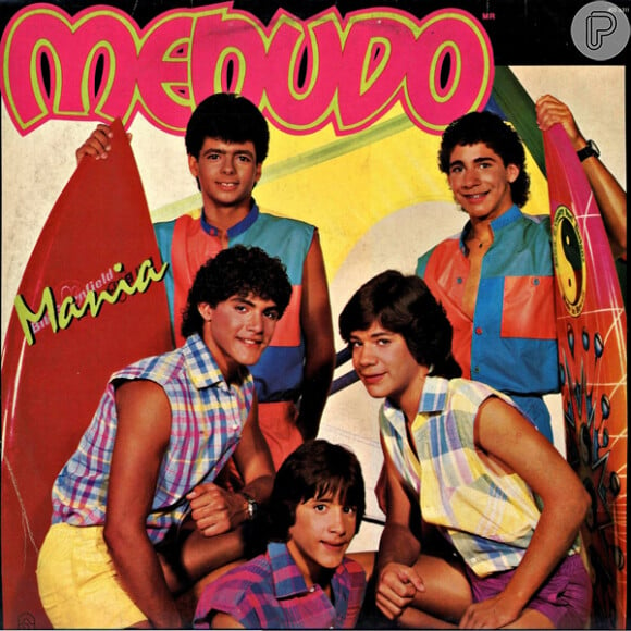 Roy Rossello, Ricky Martin e os demais integrantes do grupo Menudo
