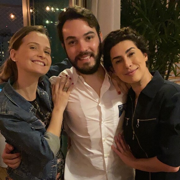 Fernanda Paes Leme se declara para Elvis Moreira: 'É muito bom nos cercar de gente assim, é muito bom saber que nunca é tarde para se conectar e descobrir novos grandes amigos'