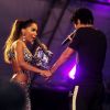 Anitta canta com Jorge Vercillo em show pré-carnaval no Rio de Janeiro