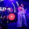 Lizzo recebeu Iza, Bruna Marquezine, Negra Li, Cleo e mais famosos convidados para seu pocket show no Youtube Space, no Rio de Janeiro, na noite desta quinta-feira, 06 de fevereiro de 2020