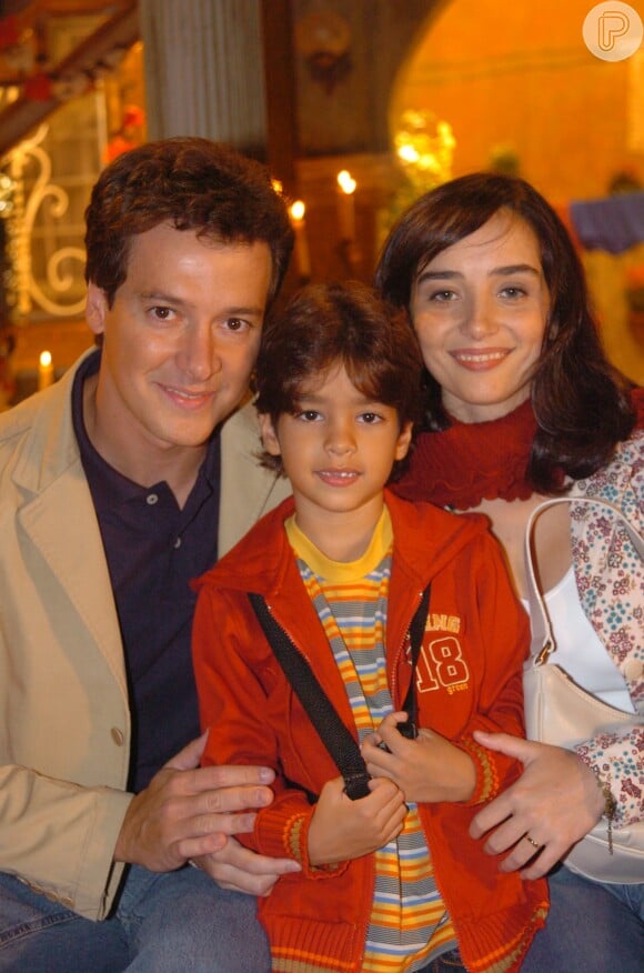 Simone Spoladore e Rodrigo Faro atuaram na novela 'América' (2005)