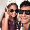 Filha de Deborah Secco apareceu fantasiada em foto com pai, Hugo Moura