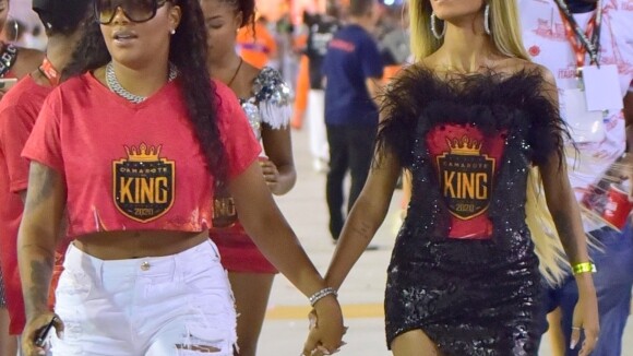 Juntinhas! Ludmilla e Brunna Gonçalves curtem carnaval na Sapucaí: 'Pra ferver'