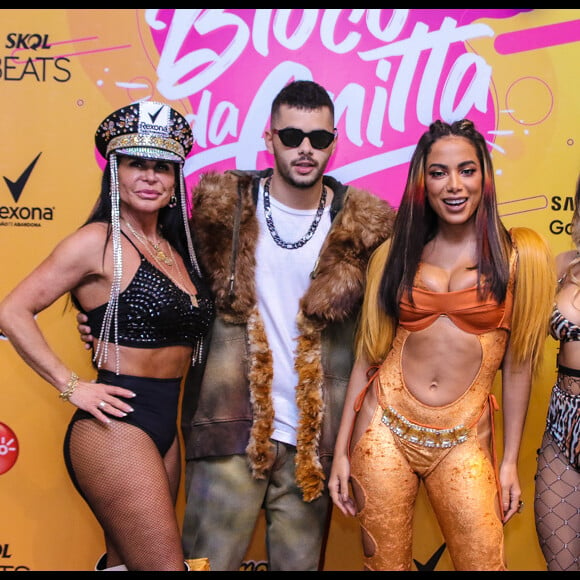 De mico leão, Anitta recebe Gretchen, Lexa e Pedro Sampaio em bloco e encerra Carnaval em São Paulo neste domingo, dia 01 de março de 2020