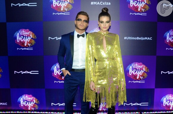 Camila Queiroz e Klebber Toledo prestigiam baile de máscaras da MAC cosméticos no Jockey Club de São Paulo, na noite desta quinta-feira, 05 de março de 2020