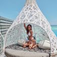 Anitta está hospedada no  LUX South Ari Atoll Resort &amp; Villas, nas Maldivas 