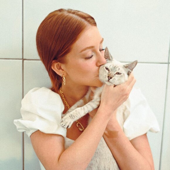 Marina Ruy Barbosa faz campanha em defesa dos gatos