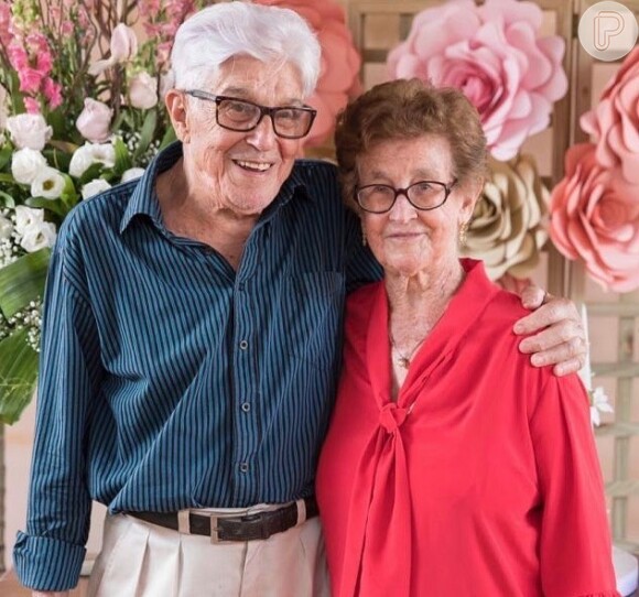 Zilu Godoi compartilhou foto dos pais e fez pedido para idosos não saírem de casa